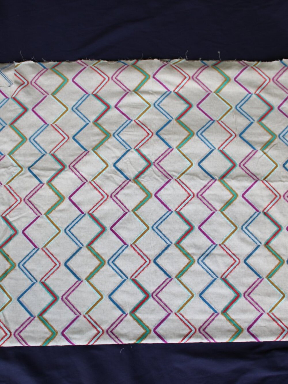 Lee Jofa Karvet Danza Tutti Frutti Baker Lifestyle Fabric embroidered aztec 5 yd - Picture 6 of 7